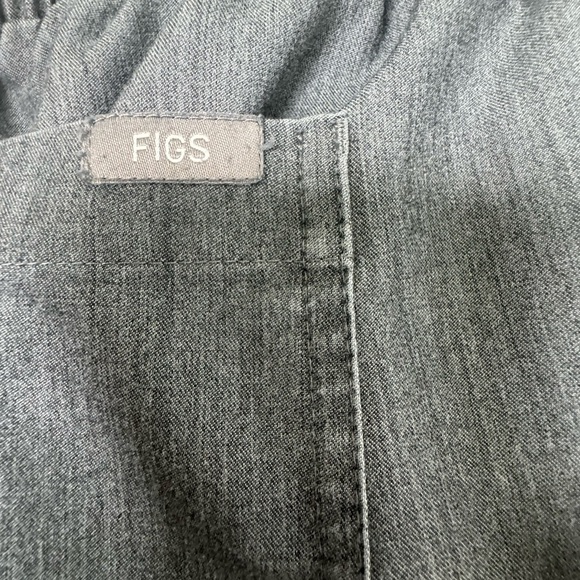 Figs Yola Women's Gray High Waisted Scrub Work Pants in Graphite Size Small - Picture 5 of 8